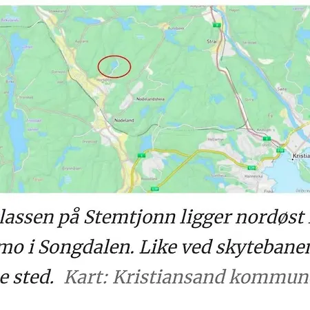 Enebolig Pa En Flate Mellom Og Sogne Kristiansand